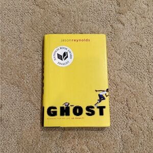 Yellow 'Ghost' Book by Jason Reynolds